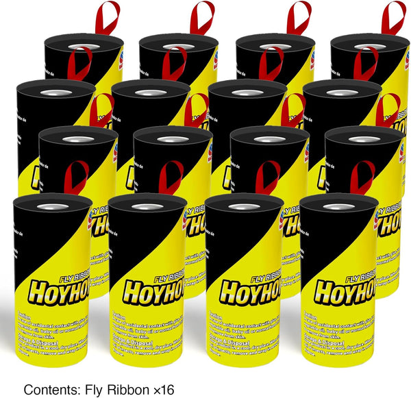 HOY HOY Fly Ribbon – 4 Packs (16 Traps) - HOY HOY USA