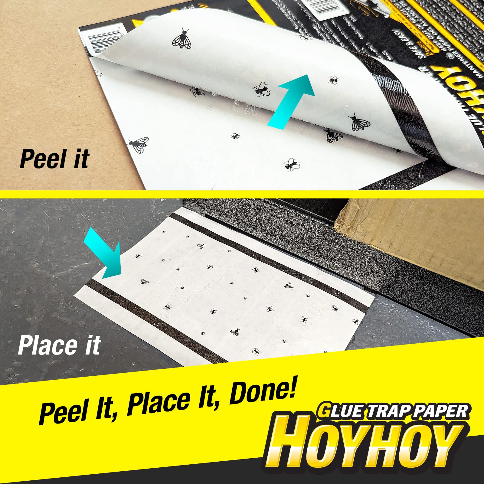 HOY HOY Jumbo Size Rat & Mouse Indoor / Outdoor Glue Trap 2  -  HOY HOY USA